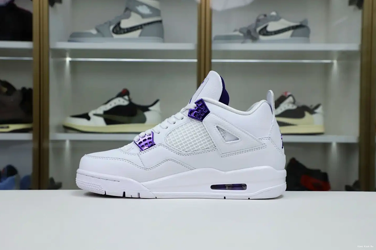 Kimikick PURPLE JORDAN 4 METALLIC AIR 0627